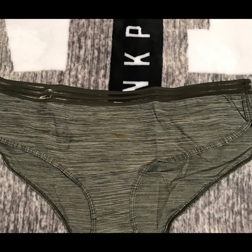 Victoria’s Secret Hipster Panty-XL- Black Marl